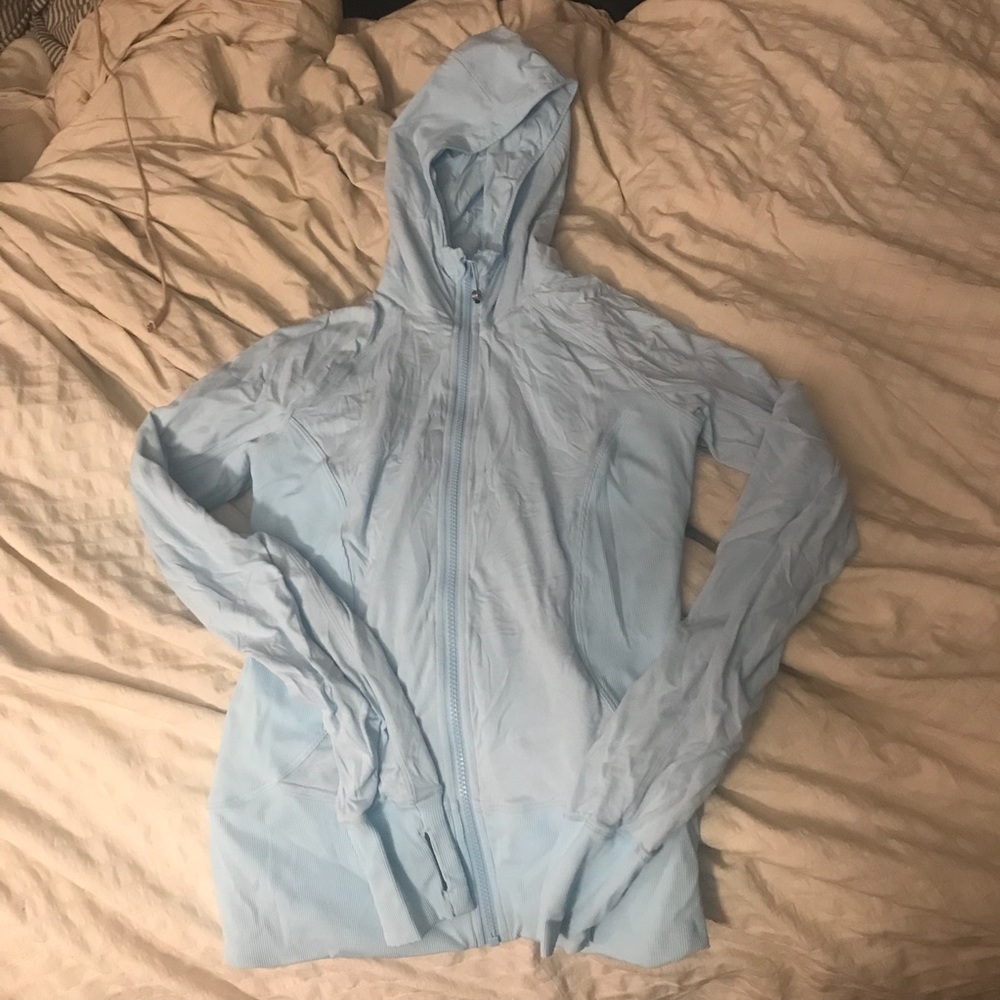 light blue lululemon jacket